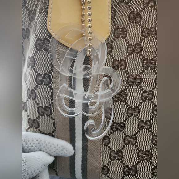 Authentic Gucci Sherry Line Tote Bag - Picture 6 of 11